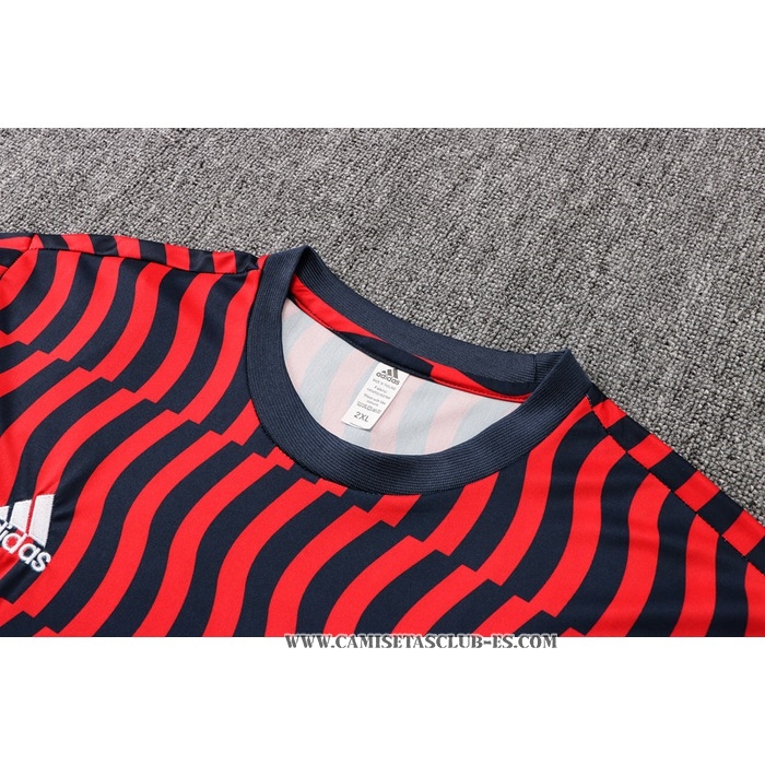 Chandal del Bayern Munich 2022 Manga Corta Rojo